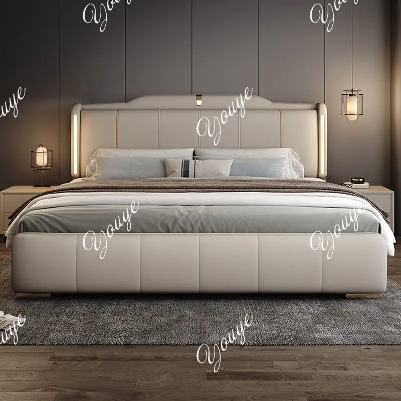 XM 180x200 Cm Double Bed Frame - King Size Bed Frame With Storage Drawers recension och pris