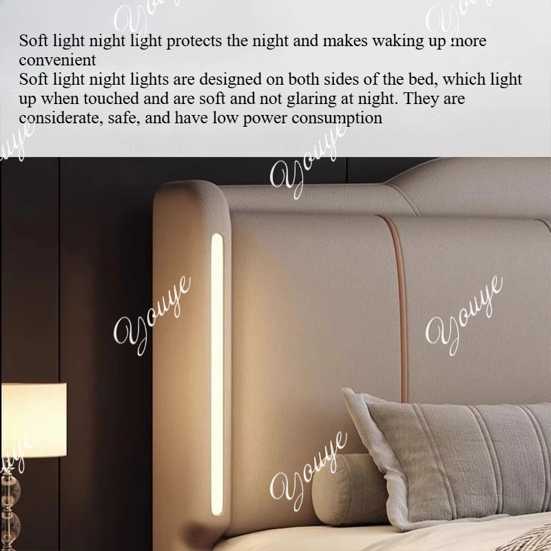 XM 180x200 Cm Double Bed Frame - King Size Bed Frame With Storage Drawers recension och pris