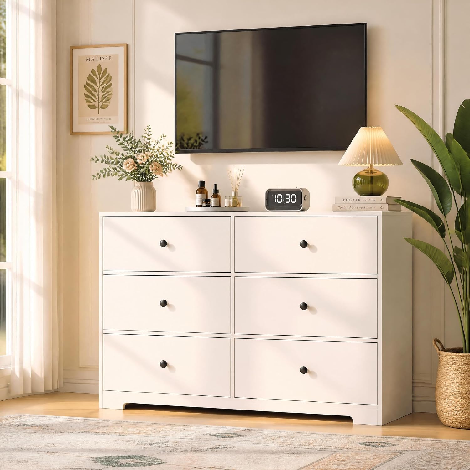6 Drawer Dresser for Bedroom,  - Bedroom Furniture recension och pris