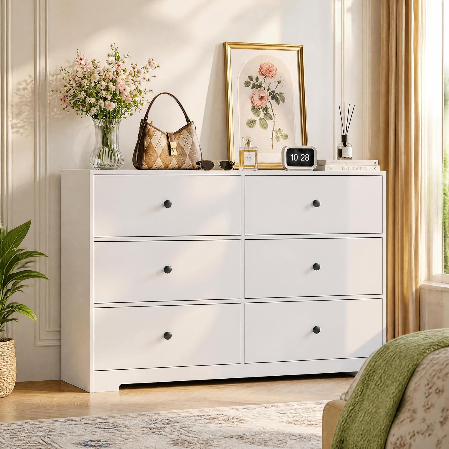 6 Drawer Dresser for Bedroom,  - Bedroom Furniture recension och pris