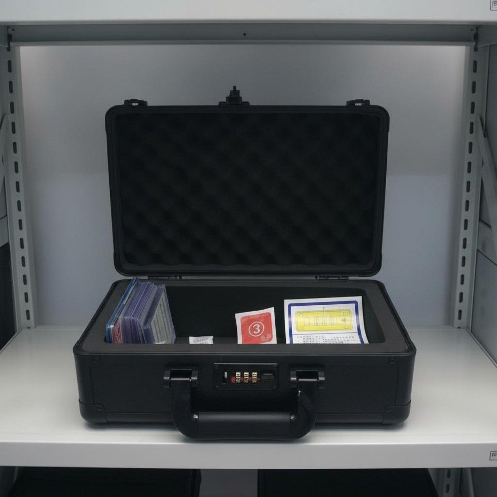 Lockable Card Container Portab - Storage recension och pris