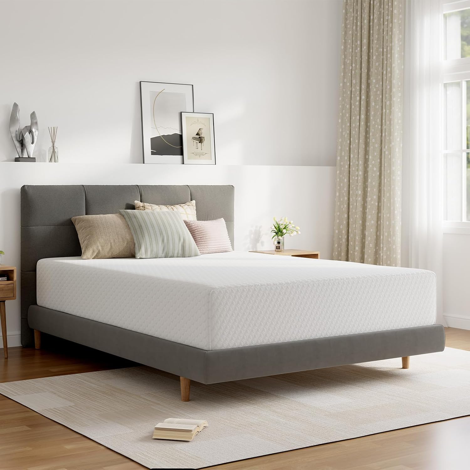 King Size 12 Inch Memory Foam  - Memory Foam Mattress In A Box Queen recension och pris